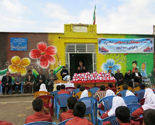 تجهيز مدارس توسط گروه صنعتي بوتان