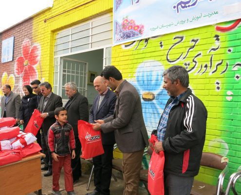 تجهيز مدارس توسط گروه صنعتي بوتان