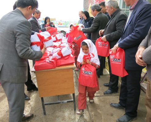 تجهيز مدارس توسط گروه صنعتي بوتان