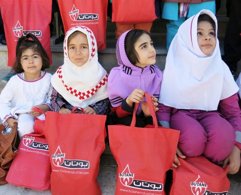 تجهيز مدارس توسط گروه صنعتي بوتان