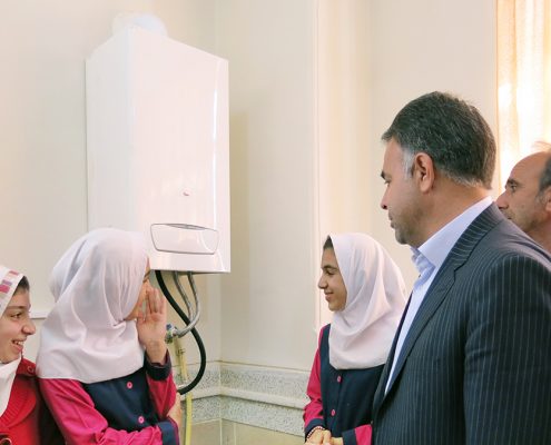 تجهيز مدارس توسط گروه صنعتي بوتان
