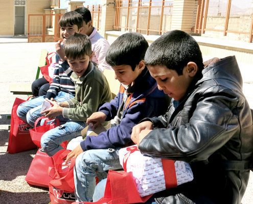 تجهيز مدارس توسط گروه صنعتي بوتان