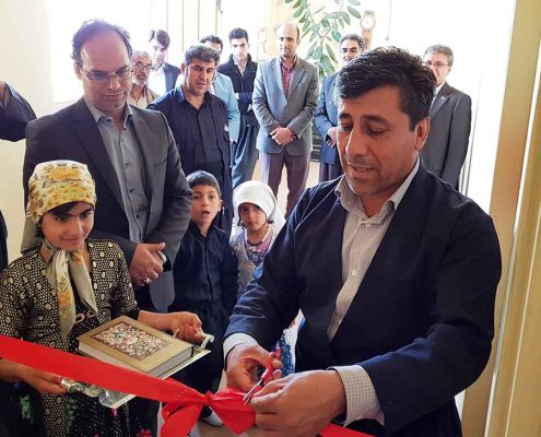 تجهیز مدارس توسط شركت بوتان