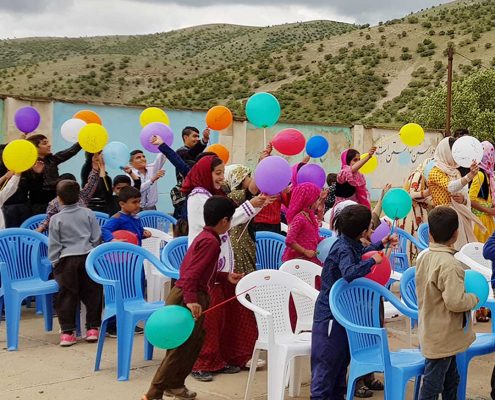 تجهیز مدارس توسط شركت بوتان